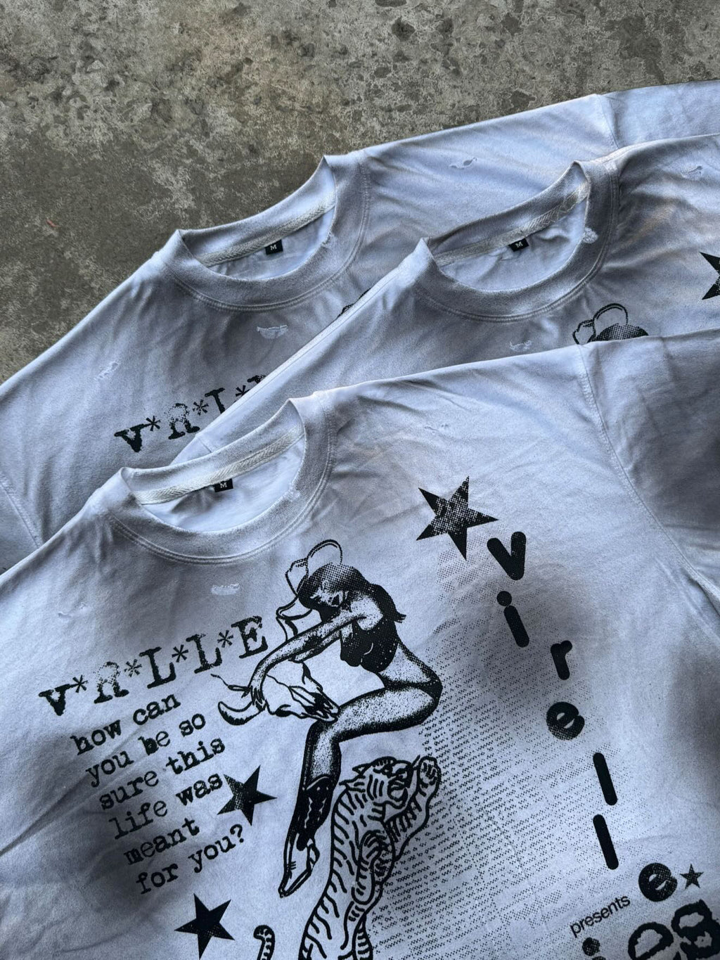 virelle junkie tee shirt
